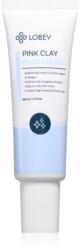 Lobey Pink Clay élénkítő maszk egységesíti a bőrszín tónusait 50 ml