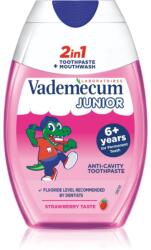 Vademecum Junior 2 in 1 szájvíz és fogkrém 2 az 1-ben gyermekeknek 6+ év 75 ml
