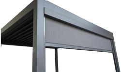 LANIT PLAST oldalsó hálós roló 3 m a LANITPLAST PREMIUM bioklimatikus pergolához LG4116 (LG4116) - plazaweb