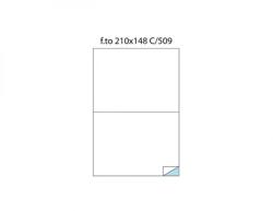 MARKIn Etichete Adezive fara Margini Markin C/509 210x148MM 200 Bucati Alb (3054)