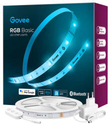 Govee RGB LED Stripe Basic Intelligens fényfüzér Wi-Fi/Bluetooth (GOVH618C)