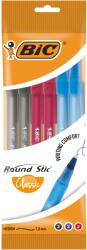BIC Round Stick golyóstoll, 6 db, többszínű (929071)