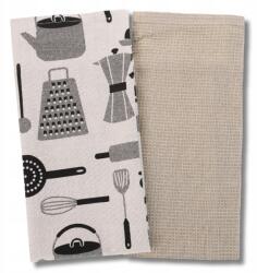 Moraj 2 db konyharuha készlet, Moraj, pamut, 40x60 cm, többféle mintával (MRB130-038/2)