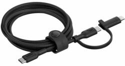 Belkin Lightning + USB Type C USB 2.0 Type C Átalakító Fekete 1.5m CAC003HQ1.5MBK (CAC003HQ1.5MBK)