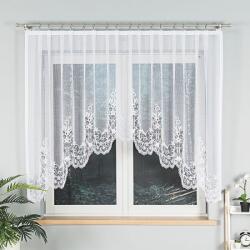 Markizeta Jacquard függöny, napellenző, szélesség 300 x magasság 140 cm, poliészter, fehér (004304/FBL/001/300140/1)