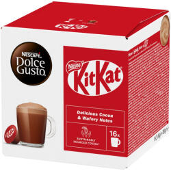 NESCAFÉ NESCAFÉ Dolce Gusto KitKat ízesített italpor tejporral és kakaóporral 16 db 256 g - ecofamily