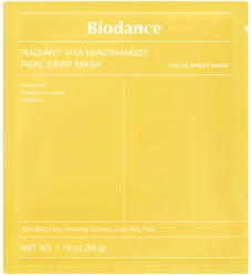 Biodance Radiant Vita Niacinamide Real Deep Mask 1 pc/34 g