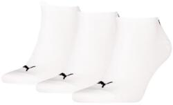 PUMA női zokni, unisex sportcipő, sima, 3 db-os, 938624-13, 43-46 EU, fehér (938624-13-43-46)