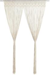 vidaXL makramé pamutfüggöny 140 x 240 cm 2.76 kg 323975 (323975)