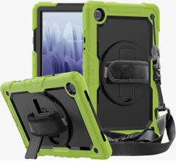  Husa tableta pentru Samsung Galaxy A8 10.5", 3 straturi, suport rotativ, verde (NC001174)