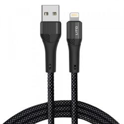 Lito Cablu Date si Incarcare USB-A - Lightning Lito LD14, 18W, 1m, Negru - evomag