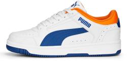 PUMA Puma, Rebound Joy műbőr sneaker, Fehér, Kék, 35.5 EU (381984-11-3)