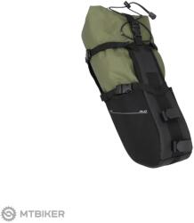 XLC BA-G02 nyeregtáska, 15 l, fekete/zöld