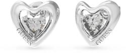 GUESS Ladies Silver Tone Earrings JUBE05024JWRHT/U