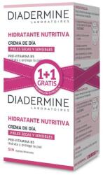 Diadermine Hidratáló és tápláló arckrém száraz és érzékeny bőrre készlet Diadermine Hidratante, 2 x 50 ml, 2 db (637070)