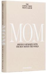 Printworks fotóalbum, Anya, 19.5 x 28 cm, Mom&Dad kollekció, elegáns könyvszerű borító, 80 db 10 x 15 cm-es fényképhez, 40 oldal, ideális ajándék szülőknek, bézs (PW00751)