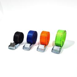 ACI gyorskioldós rögzítő heveder, 25 mm, 250 kg, különféle hosszban, 3 m, 2, 5 m, 2 m, 1 m, 4 darabos készlet