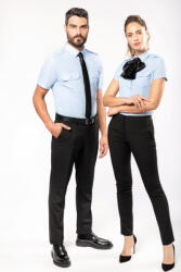 Kariban Férfi ing Kariban KA503 Men'S Short-Sleeved pilot Shirt -2XL, Sky Blue