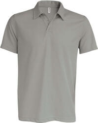 Proact Férfi póló Proact PA482 Men'S Short-Sleeved polo Shirt -2XL, Fine Grey