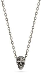Police PEAGN2120201 Koponya Medálos Férfi Nemesacél Nyaklánc - Szürke (PEAGN2120201)