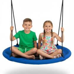  Pepita acélvázas Fészekhinta 100cm - kék (JKL-95RNS)