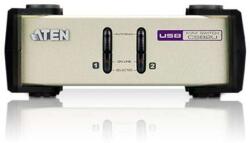 ATEN 2 Portos KVM Kapcsoló - USB-PS/2-VGA (CS82U-AT)