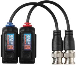 Safer Set Videobaluni 4K Safer, CVI / TVI / AHD / CVBS, pentru cablu CAT 5 / 5E / 6, pana la 400m, SAF-KITBALUN4K-3P (SAF-KITBALUN4K-3P)