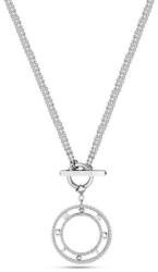 Police Adorn Ezüst Színű Köves Női Nemesacél Nyaklánc (PEJLN2212201)