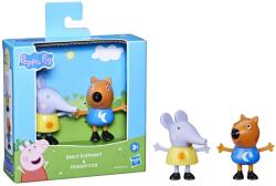 Hasbro Set de figurine Hasbro Peppa Pig - Emily Elephant & Freddy Fox, 2 bucăți (F6413_F7653) Figurina