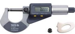TOYA mikrométer digitális kijelzővel 0-25mm (YAT-72305)