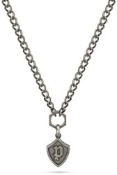 Police PEAGN2120101 Férfi Nemesacél Nyaklánc - Szürke, Pajzs Medállal (PEAGN2120101)