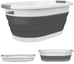  Összecsukható Szilikon Tál, Ruháskosár, 25 L 53.5 x 38 Cm