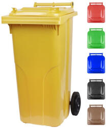 Ics Europlast ICS MGB műanyag kültéri kuka - 240 literes, fehér