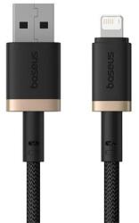 Baseus IPAD BASEUS DURA cablu de date USB - lightning, 200cm, GOLD/BLACK (P10377801U01-02)