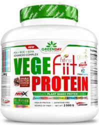 Amix Nutrition GreenDay Vegefiit Protein, ciocolată dublă, 2000 g, Amix