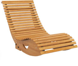 Outsunny scaun balansoar de gradina cu sezut din lemn si spatar