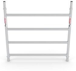 CAGSAN Protube Függőleges Korlátkeret - 1 méter, Dupla Széles állványhoz (PTL132M)