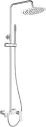 INVENA ALONIA zuhanyrendszer kádtöltővel, króm AU-70-D01-V (AU-70-D01-V)