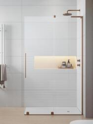 Radaway Furo SL Brushed Copper 120 cm jobbos Walk-in zuhanyfal, szálcsiszolt réz 10306638-93-01R, 10110594-01-01 (10306638-93-01R, 10110594-01-01)