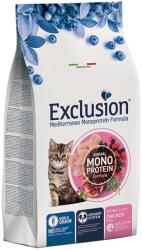 Exclusion Mono Noble Grain Cat Kitten Chicken 12 kg - dogshop