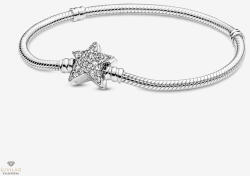 Pandora Csillogó aszimmetrikus csillag karkötő 21 cm - 599639C01-21