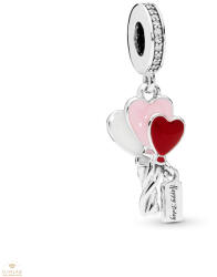 Pandora Moments Szív lufi függő charm - 798076CZ
