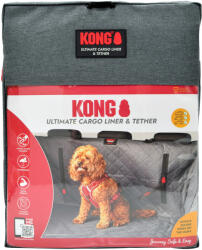  KONG KONG Ultimate autós védőhuzat biztonsági övvel kutyáknak 33x32, 5x10, 5cm