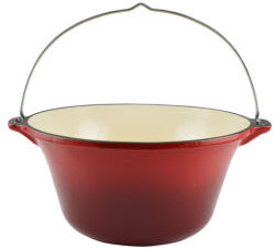 Perfect Home Zománcozott Öntöttvas bogrács 30 literes piros 17897 (17897)