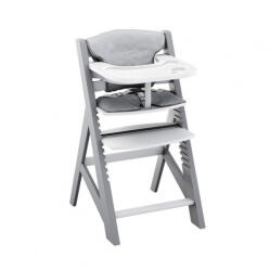 Tulano Etetőszék Gyerekeknek 4 Az 1-ben Kivehető És Mosható Tálca, 3 Pontos Biztonsági Öv, Szürke