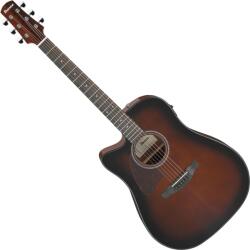 Ibanez AAD51LCE-DVS Dark Violin Sunburst Chitară electro-acustică Dreadnought