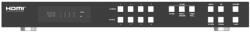  Matrix Switcher Seamless HDMI 2.0 4x4 cu functie Video-Wall si Multi-Viewer, Audio Extract, RS232 si TCP/IP, telecomanda
