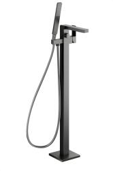 Armatura Logon Gun Metal Grey kád és zuhany csaptelep térben álló grafit 5135-510-61 (513551061)