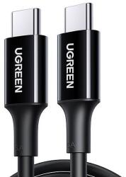 UGREEN USB-C - USB-C UGREEN US300 kábel, 100 W, 5 A, 2 m, fekete (80372)