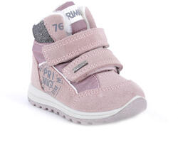 PRIMIGI Pantofi Gore-tex cu călcâi înalt, căptușite cu blană, pentru fete, cu închidere velcro roz (148F27)